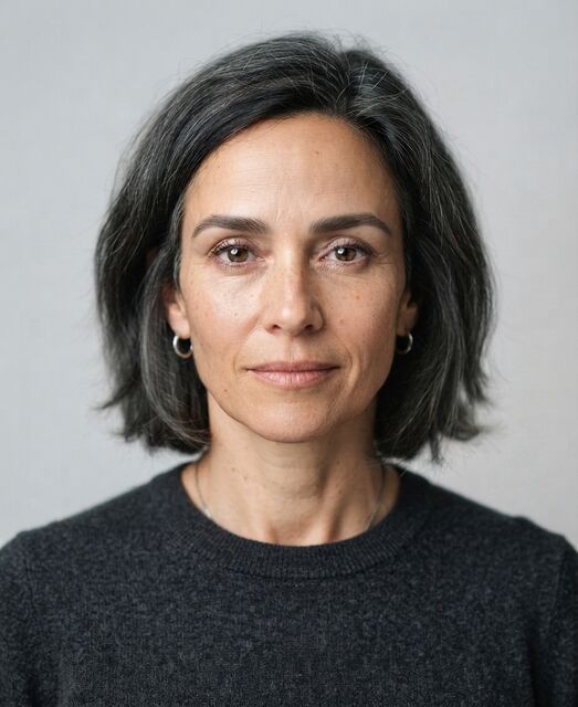AI visualization after: eyebrow restoration