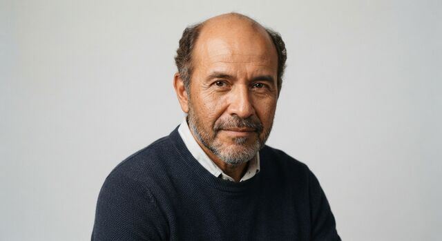 AI-generated before image: advanced baldness